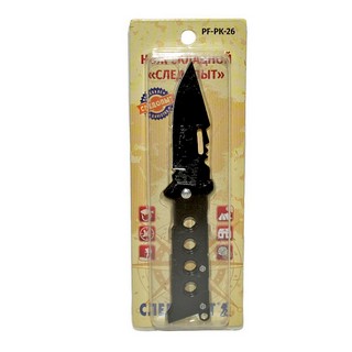 Нож туристический СЛЕДОПЫТ дл клинка 70мм с открывашкой на блистере PF-PK-26